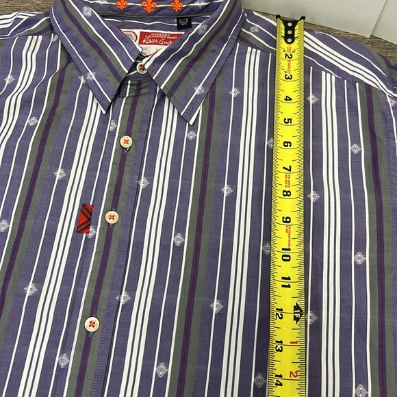 The Freshly Laundered Shirt by Robert Graham Long Sleeve Button Down Shirt XL - Picture 4 of 11